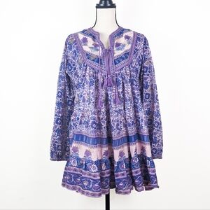 🦋LAST 1🦋 NWT Blue Boheme Sienna Mini Dress, Liberty Blue